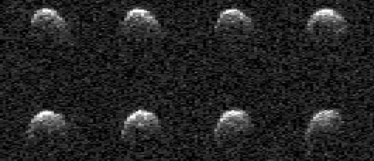 COLLISION DISASTROUS 14ポンド NASA's Planetary Radar Images Slowly Spinning Asteroid