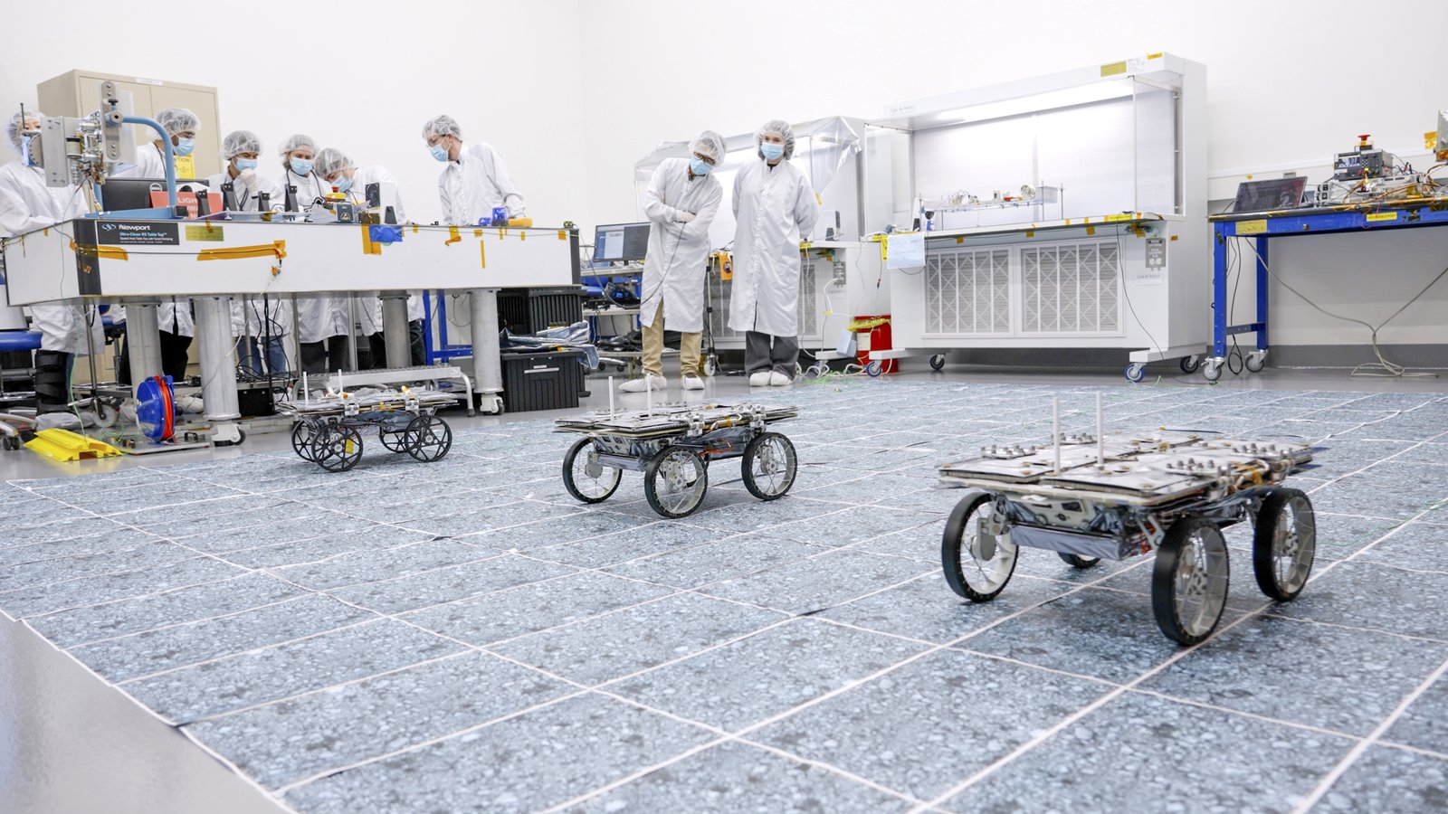 NASA's CADRE Rovers Take First Autonomous Drive | NASA Jet Propulsion ...