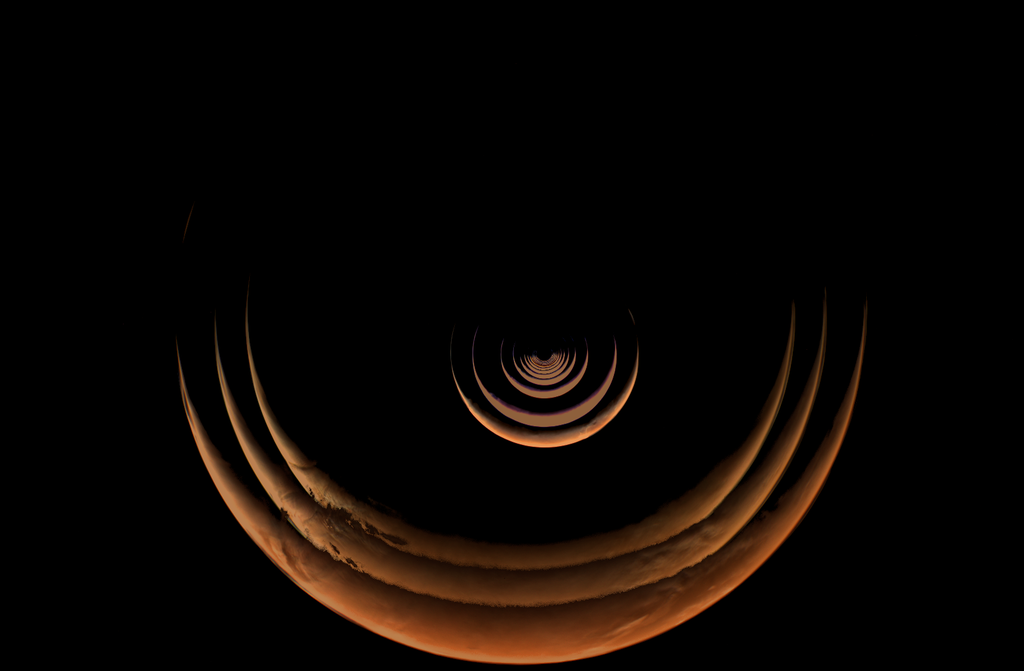 Description This composite of images taken by NASA’s Psyche mission shows the crescent of Mars grow as the spacecraft approached the planet for a gravity assist from May 2 to May 15, 2026. The series begins with the smallest crescent at the center of...