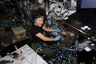 Astronaut Jessica Meir Assists With Hardware Updates for NASA’s Cold ...