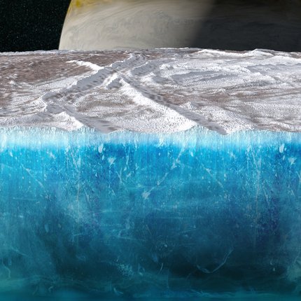 Europa's Mysterious Interior (Artist's Concept) | NASA Jet