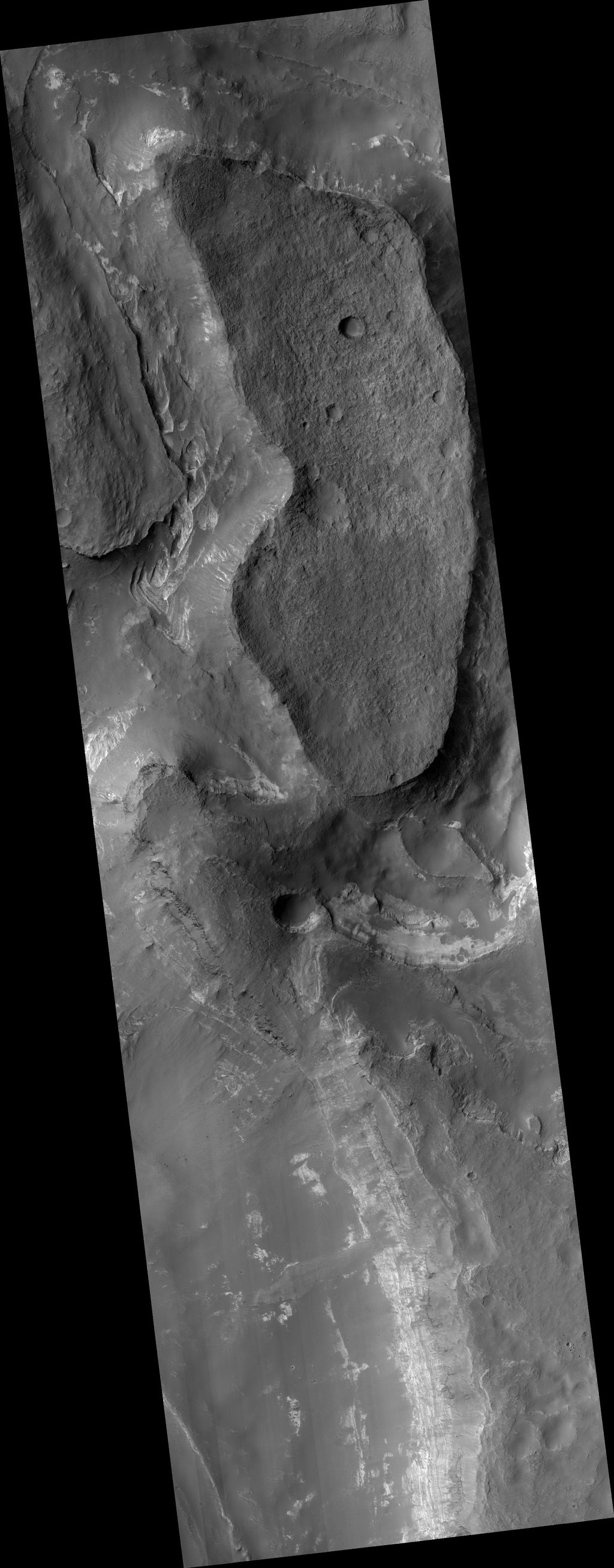 Sedimentary Rocks inside Terby Crater NASA Jet Propulsion Laboratory