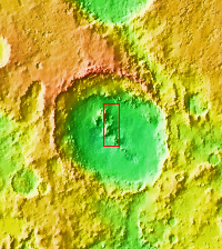 Hale Crater NASA Jet Propulsion Laboratory (JPL)