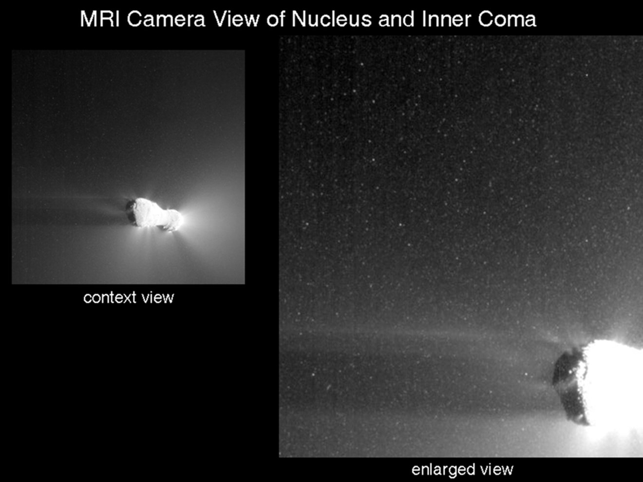NASA Spacecraft Sees Cosmic Snow Storm During Comet Encounter NASA