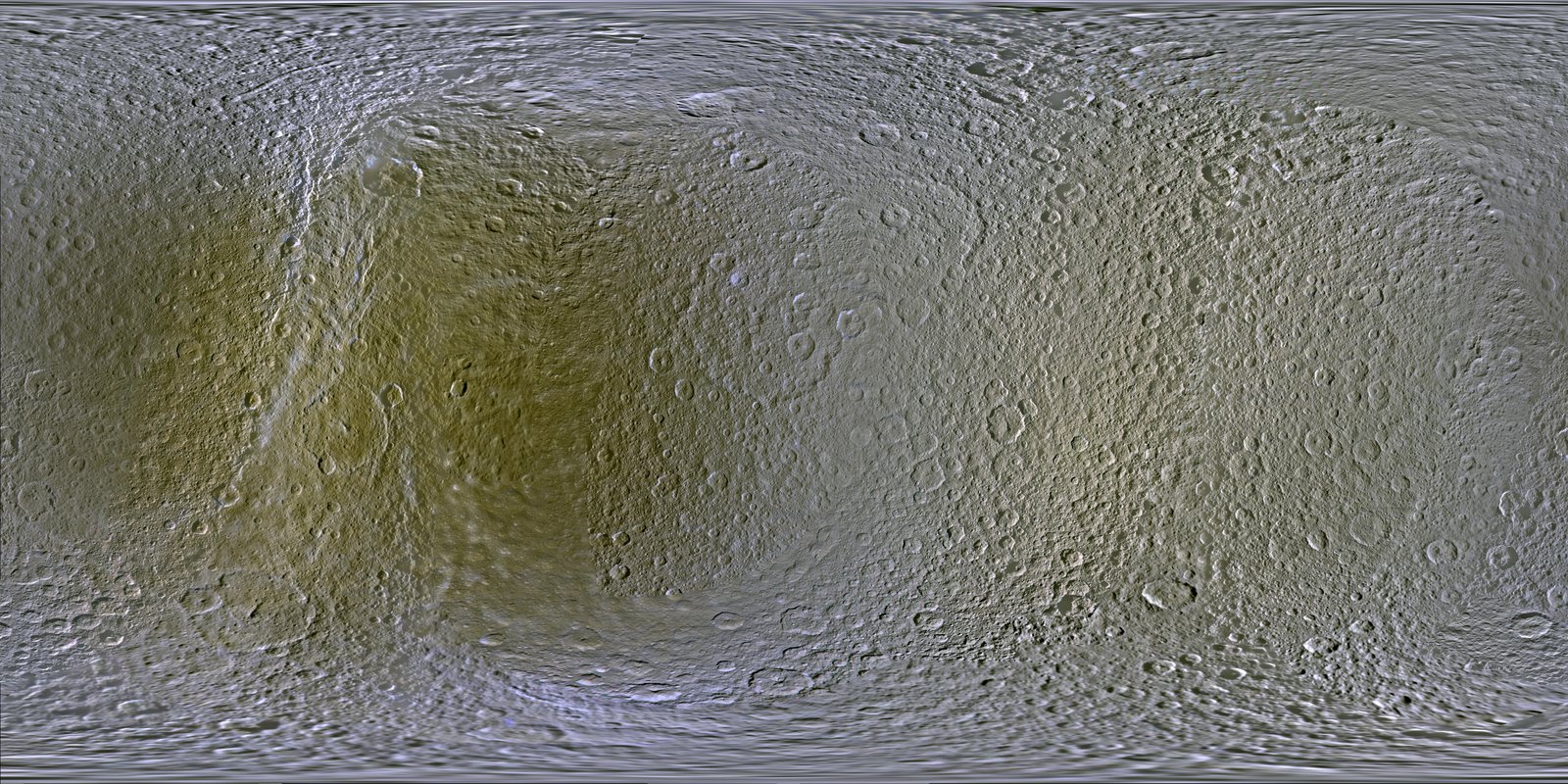Color Maps of Rhea - 2014 | NASA Jet Propulsion Laboratory (JPL)
