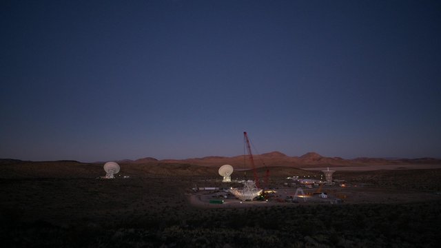 NASA's New Deep Space Network Antenna Has Its Crowning