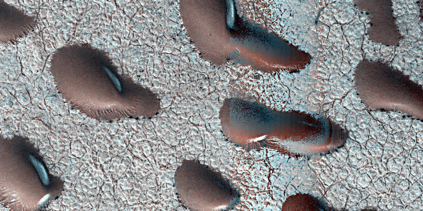 スノーボード Mars Mars orbiters witness a 'winter wonderland' on the Red Planet