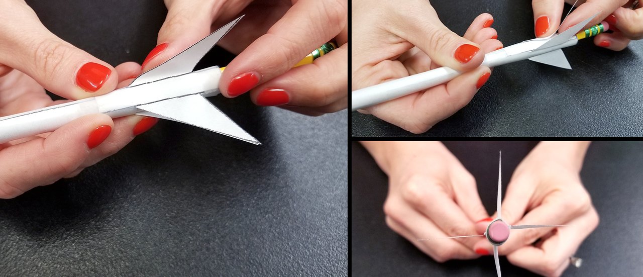 Nasa Paper Rocket Fins Blast Off! How To Build An Awesome Straw Rocket
