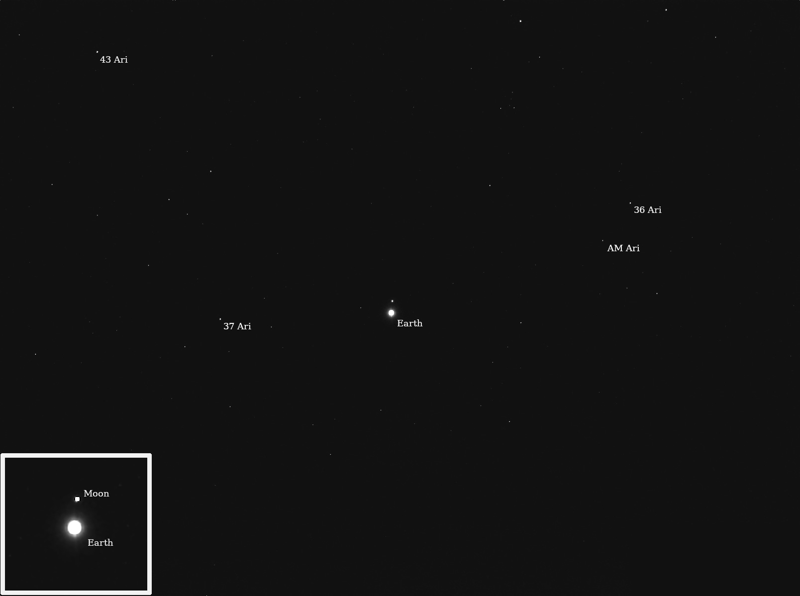 NASA’s Psyche Captures Images of Earth, Moon
