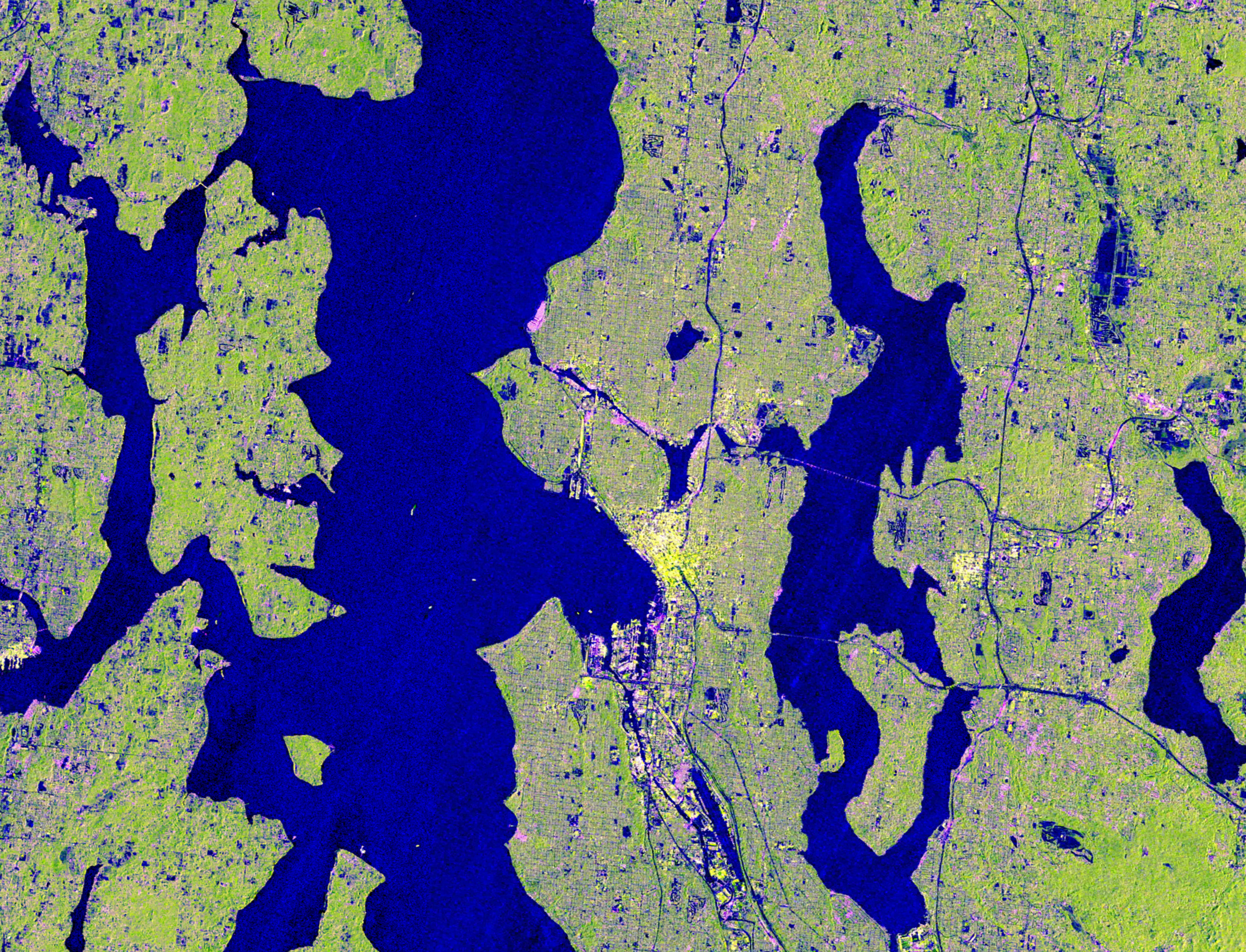 NASA-ISRO Satellite Captures Pacific Northwest Through Clouds