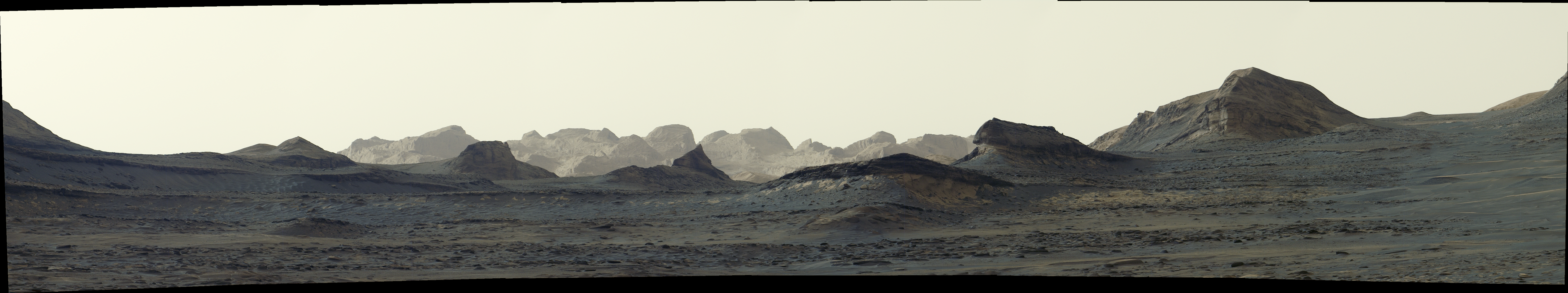 El amanecer en Marte visto por el robot Curiosity
